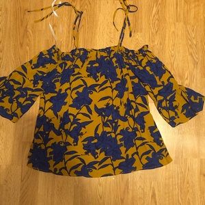 Off the shoulder blouse